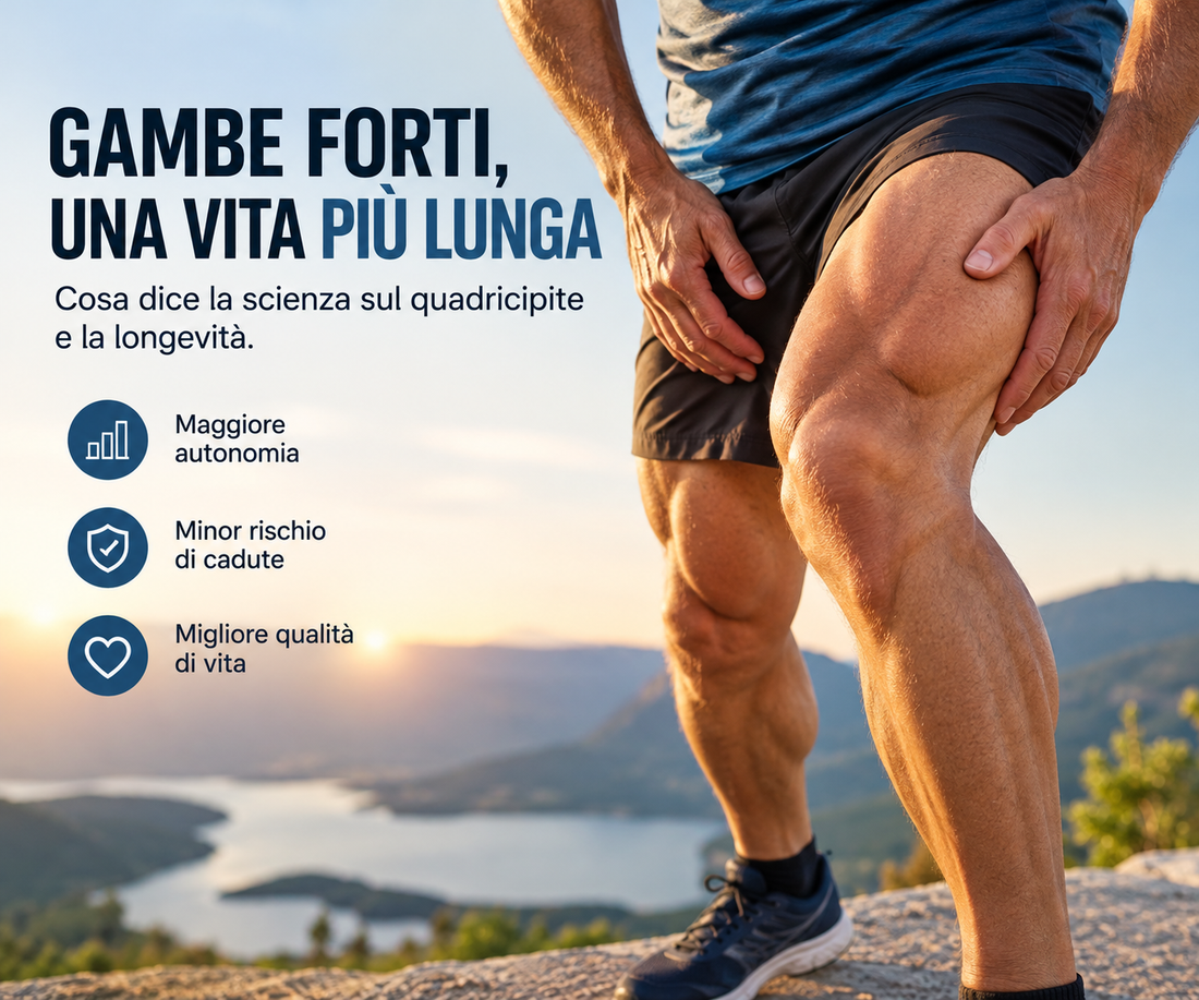 Forza delle gambe e longevità: perché il quadricipite conta più di quanto pensi