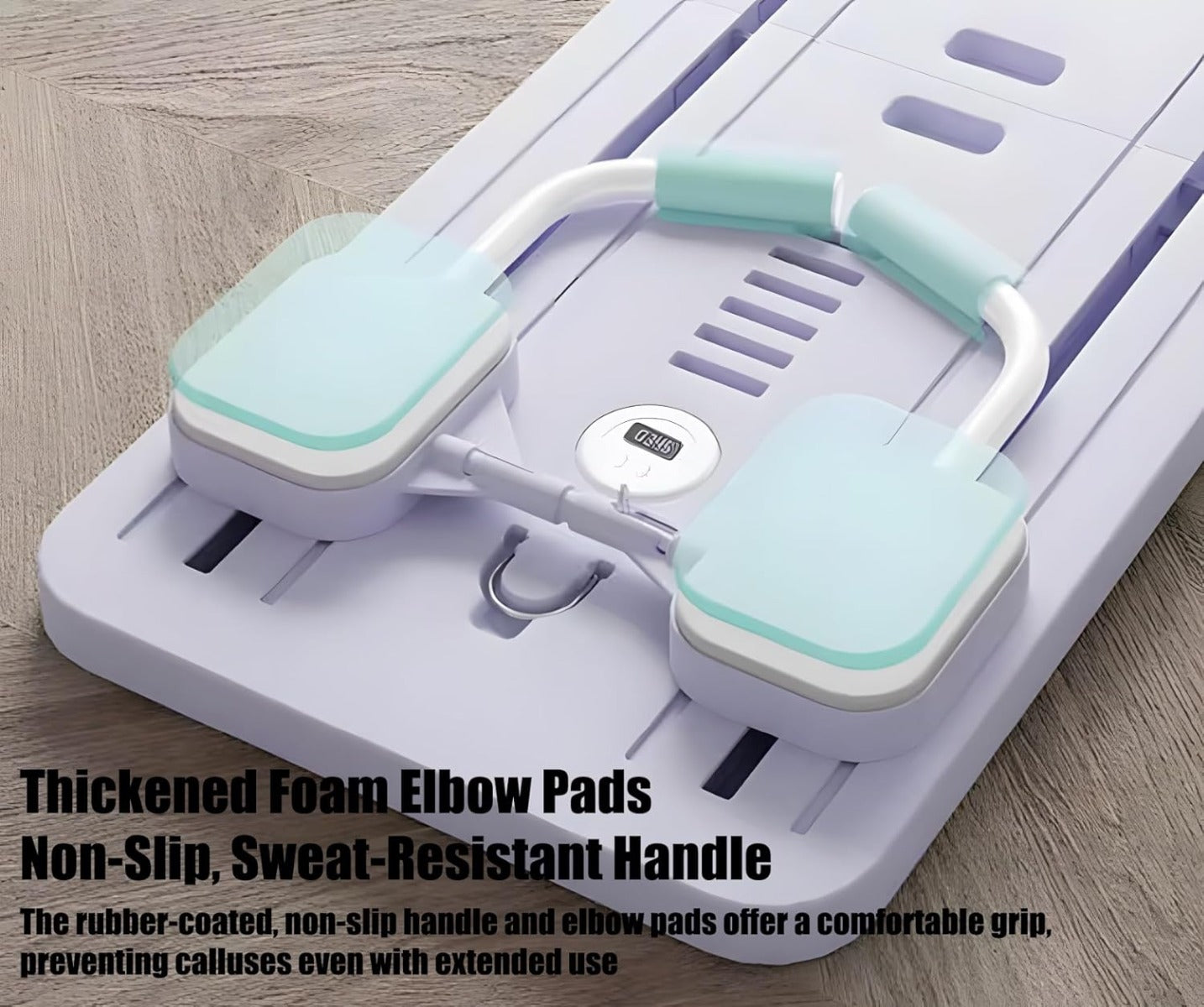 Tavola Pieghevole Multifunzione per Pilates e Addominali con Ab Roller – Macchina Fitness 4 in 1