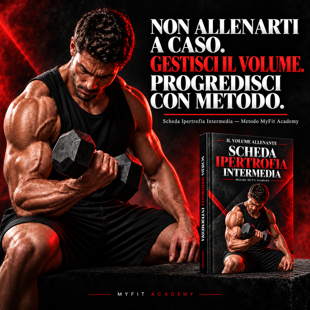 Scheda Ipertrofia Intermedia – Metodo Il Volume Allenante | MyFit Academy