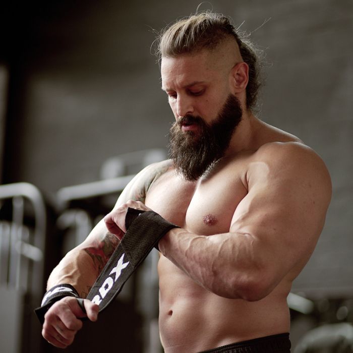 RDX FASCE SUPPORTO PER POLSO PER IL SOLLEVAMENTO PESI BODYBUILDING POWERLIFTING